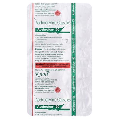 ACEBROFON 100 Capsule 10's - Asthma/COPD-Ast