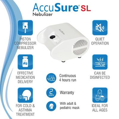 AccuSure Nebulizer (SL) - Nebulizers / Vaporizer