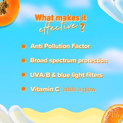 Aqualogicaglow+ Dewy Sunscreen 80 gm - Face Sunscreen