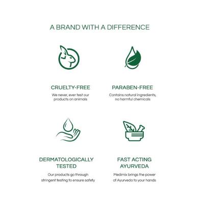 Medimix Ayurvedic Anti Pimple Face Wash 100 ml - Face Washes