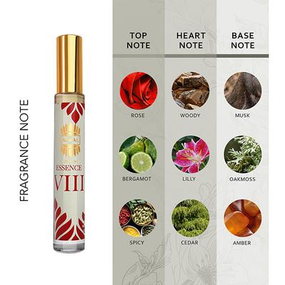 Ajmal Essence Viii Long-Lasting Concentrated Perfume Gift For Men And Women 10 ml - Deodorants/Roll-Ons