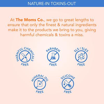 The Moms Co Natural Vitamin C Face Wash With Orange Peels 80ml - Face Wash & Cleansers