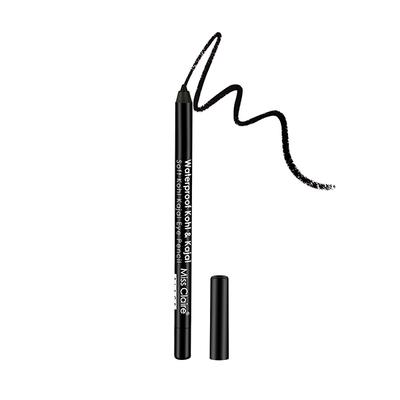 Miss Claire Waterproof Kohl & Kajal Soft Kohl Kajal Pencil (Black Cap) 1.2 Gm - Kajal & Kohls