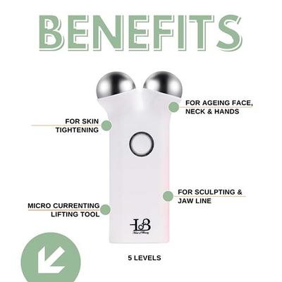 HOB Face Lift Pro Micro Currenting Face Massager Tool for Skin Lifting Instantly at Home 1's - Massagers
