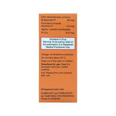 Symbicort 80/4.5Mcg Turbuhaler 60Md - Asthma/COPD-Ast