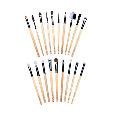 Allure Classic Eyes Makeup Brush (Set of 19) (ACKE-19) 1's - Face Brush
