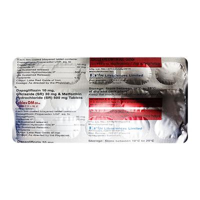 CYBLEX DM 30 XR Tablet 15's - Diabetes-Ant
