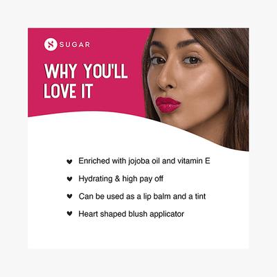 SUGAR Cosmetics Time To Shine Lip Gloss - 04 Peppy Hill 4.5 ML - Lip Glosses