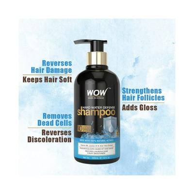 WOW Skin Science Hard Water Defense Shampoo 300 ml - Shampoos