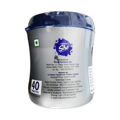 LAMINO SHE VANILLA FLAVOUR Diskettes 40's - Supplements-Sup