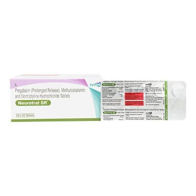 NEUROTRAT SR Tablet 10's - Neuropathic Pain-Dru