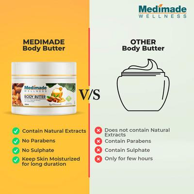 Medimade Almond & Honey Body Butter (Pack of 2) 1's - Body Butter