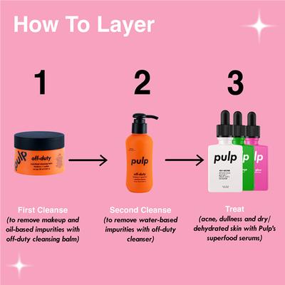 Pulp Cosmetics Off Duty Cleanser 100 ml - Face Wash & Cleansers