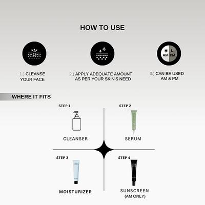 The Formularx Hydraveil Hydrating Gel Moisturizer with Ectoin & Ceramide 50 gm - Face Moisturizers