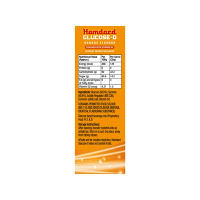 Hamdard Glucose D Powder - Orange (800 gm + 200 gm Free) - Hamdard