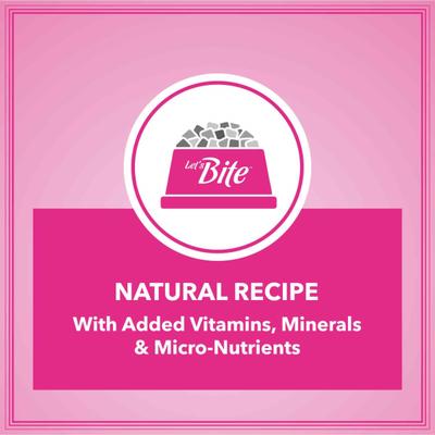 Let's Bite Active Kitten Cat Food Ocean Fish 400 gm (Buy 1 Get 1 Free) 800 gm - Petfood