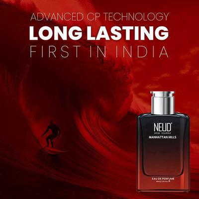 NEUD Manhattan Hills Luxury Perfume for Sophisticated Men Long Lasting EDP 100 ml - Men Perfumes (Edt/Edp)