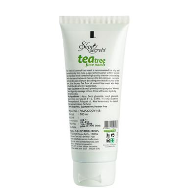 Skin Secrets Face Wash- Tea Tree 100 ml - Face Wash & Cleansers