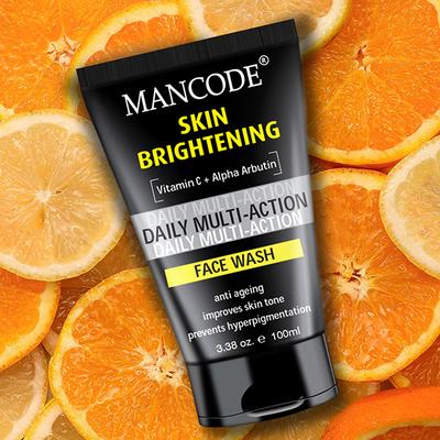 Mancode Skin Brightening Face Wash 100 ml - Face Wash & Cleansers
