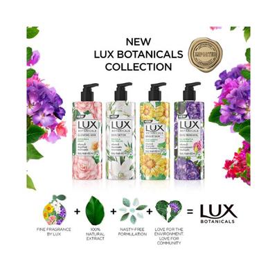 Lux Botnicals Body Wash for Women, 100% Natural Extracts, Paraben-Free 450 ml - Shower Gels & Body Wash