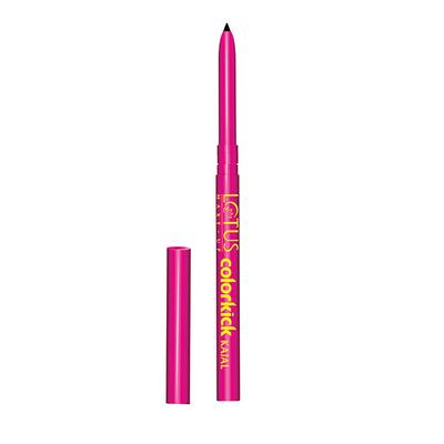 Lotus Herbals Colorkick Kajal Black 0.28 Gm - Kajal & Kohls