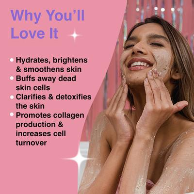 Pulp Cosmetics Dance Flour Scrub 100 gm - Scrubs & Exfoliants