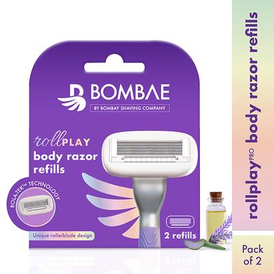 Bombae Rollplay Body Razor Refills 2's - Razors & Cartridges
