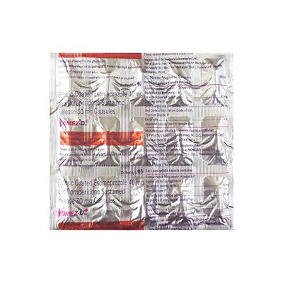 OMEZ D SR+ 40/30mg Capsule 15's - Ulcer/Reflux/Flatulence-Aaa