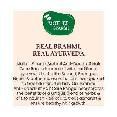 Mother Sparsh Brahmi Anti-Dandruff Hair Shampoo For Kids to Helps Controls Dandruff 200 ml - Shampoos