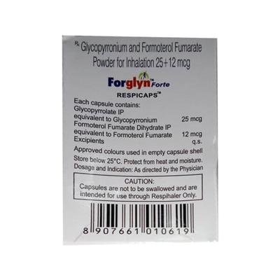 FORGLYN FORTE Respicap 30's - Asthma/COPD-Ast