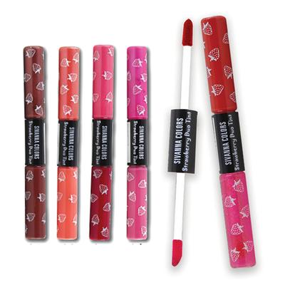 Sivanna Colors 2 in 1 Matte & Shining Lip Gloss - DK035 02 20 gm - Lip Glosses