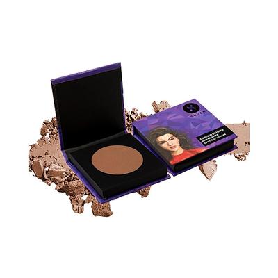SUGAR Cosmetics Contour De Force Mini Bronzer - 02 Woody Wonder (Warm Brown) 4 gm - Bronzers