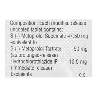 Metpure H 50mg Tablet 10'S - Hypertension-Bet
