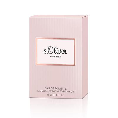 s.Oliver For Her Eau de Toilette Natural Spray 50 ml - Women Perfumes (Edt/Edp)