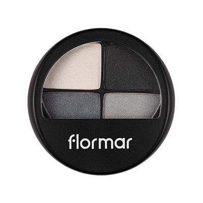 Flormar Quartet Eye Shadow 404 Black Souffle 12 gm - Eyeshadow, Bases & Primers