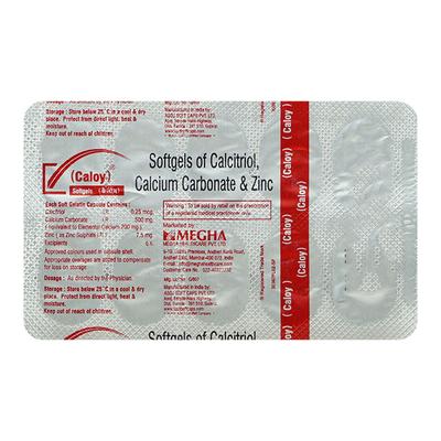 CALOY Softgel 10's - Supplements-Cal