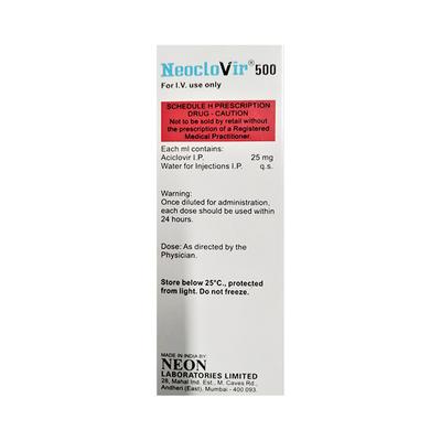 NEOCLOVIR 500 Infusion 20ml - Viral infections-Ant