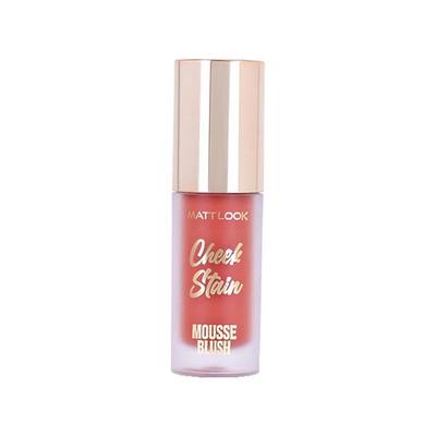 Matt Look Cheek Stain Mousse Blush, Infused with Hyaluronic Acid, Long Lasting - Hottie 6.5 gm - Blushes
