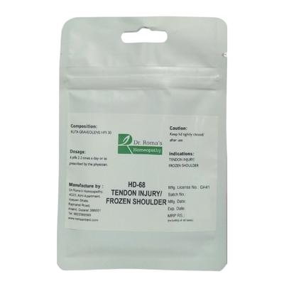 Dr. Roma'S Hd 68 Tendon Injury / Frozen Shoulder Pills - (Pack of 2 x 140's) - Speciality Medicine