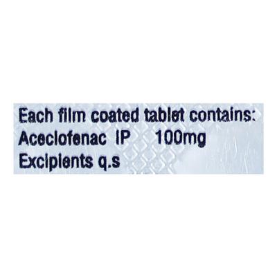 AC 100mg Tablet 10'S - Pain relief-Nsa