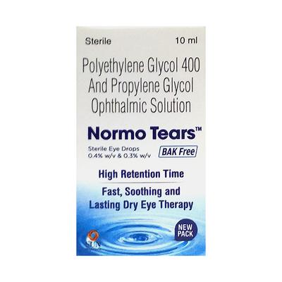 NORMO TEARS BAK FREE Ophthalmic Solution 10ml - Dry Eye-Olt