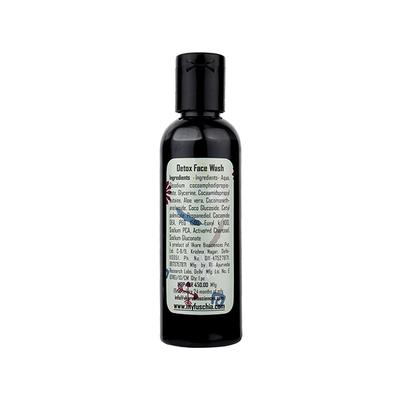 Fuschia Soap Free Face Wash - Detox Activated Charcoal 100 ml - Face Wash & Cleansers