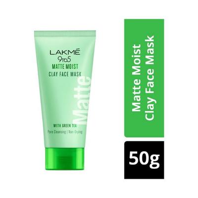 Lakme 9To5 Matte Moist Clay Face Mask 50 Gm - Masks & Peels