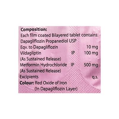 DAPAFORD 10 VDM Tablet 15's - Diabetes-Ant
