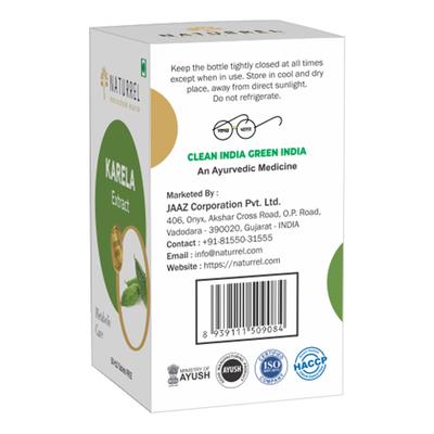 Naturrel Karela Extract Metabolic Care Tablet 50's + Free 10's - Digestive Care