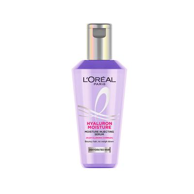 L'Oreal Paris Hyaluron Moisture Hair Serum With Hyaluronic Acid For Bouncy,Frizz-Free Hair 40 ml - Hair Serums