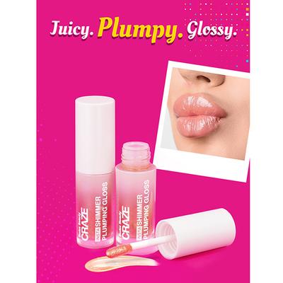 Swiss Beauty Craze Insta Shimmer Plumping Gloss 3.5 ml - Lip Glosses