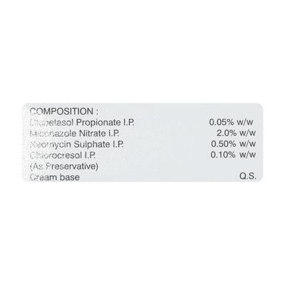 FLUTY PLUS Cream 15gm - Skin Infections-Toc