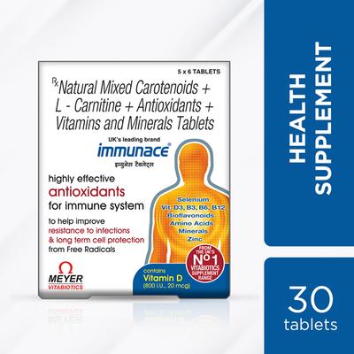 Immunace Tablet 30's - Vitamin C