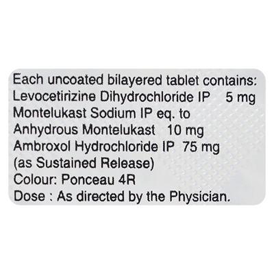 Lukotas HD Tablet 10'S - Asthma/COPD-Ast